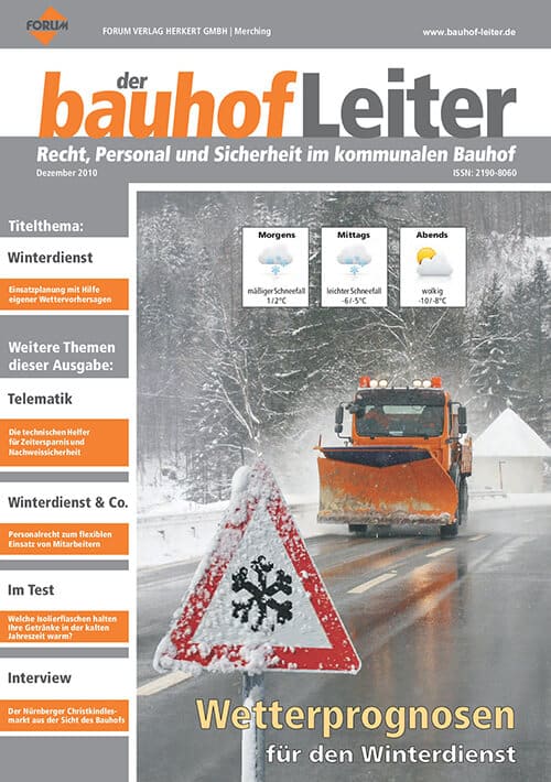 Ausgabe Dezember 2010 Wetterprognosen