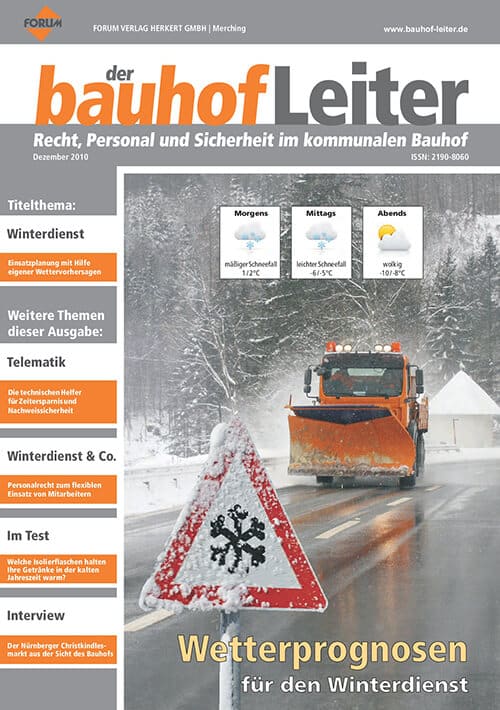 Dezember 2010<br>Wetterprognosen