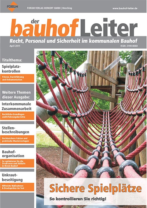 Ausgabe April 2011 Sichere Spielplätze