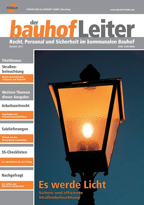 Ausgabe Oktober 2011 Licht