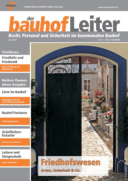 Ausgabe Juni 2012 Friedhofswesen