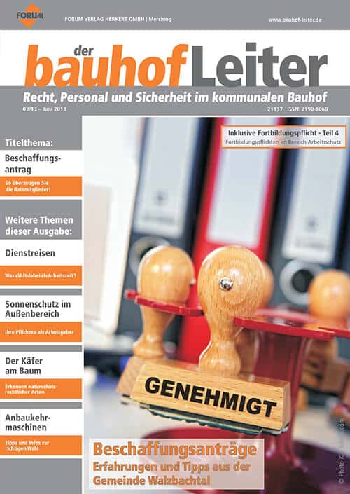 Ausgabe Juni 2013 Beschaffungsanträge