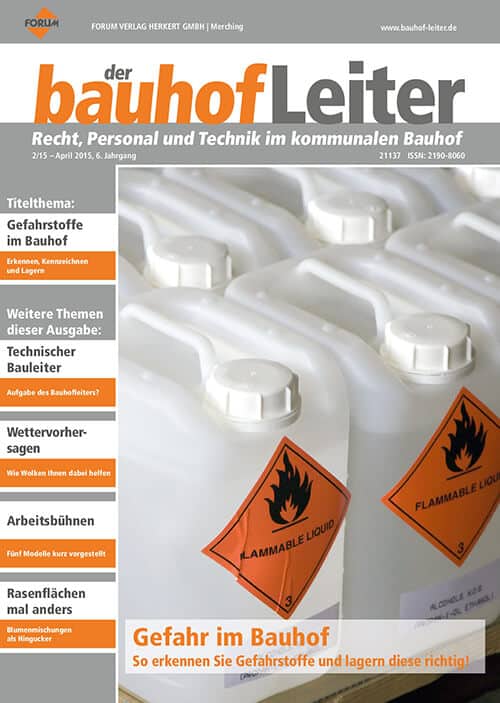 Ausgabe April 2015 Gefahr im Bauhof