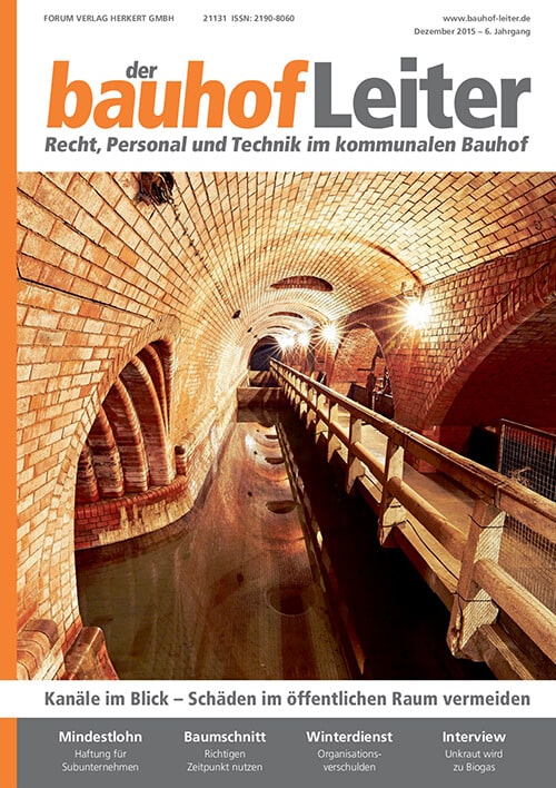 Ausgabe Dezember 2015 Kanäle im Blick