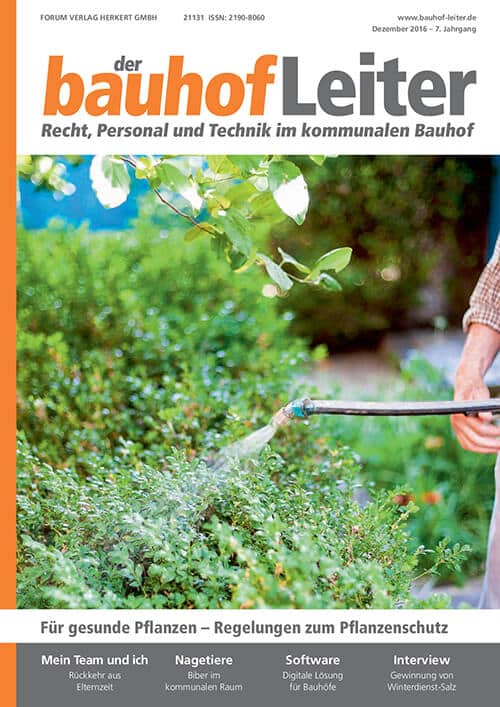 Ausgabe Dezember 2016 Regelungen Pflanzenschutz