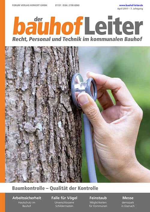 Ausgabe April 2017 Baumkontrolle – Qualität der Kontrolle