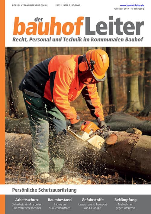 Ausgabe Oktober 2017 Persönliche Schutzausrüstung