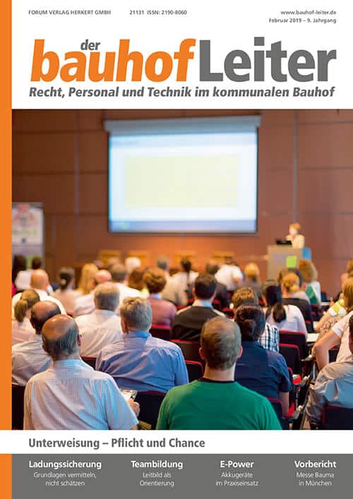 Ausgabe Februar 2019 Unterweisung – Pflicht und Chance