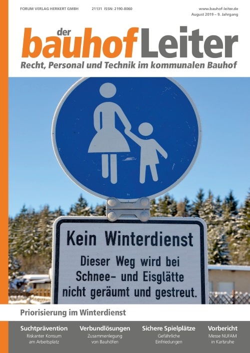 August 2019<br>Priorisierung im Winterdienst