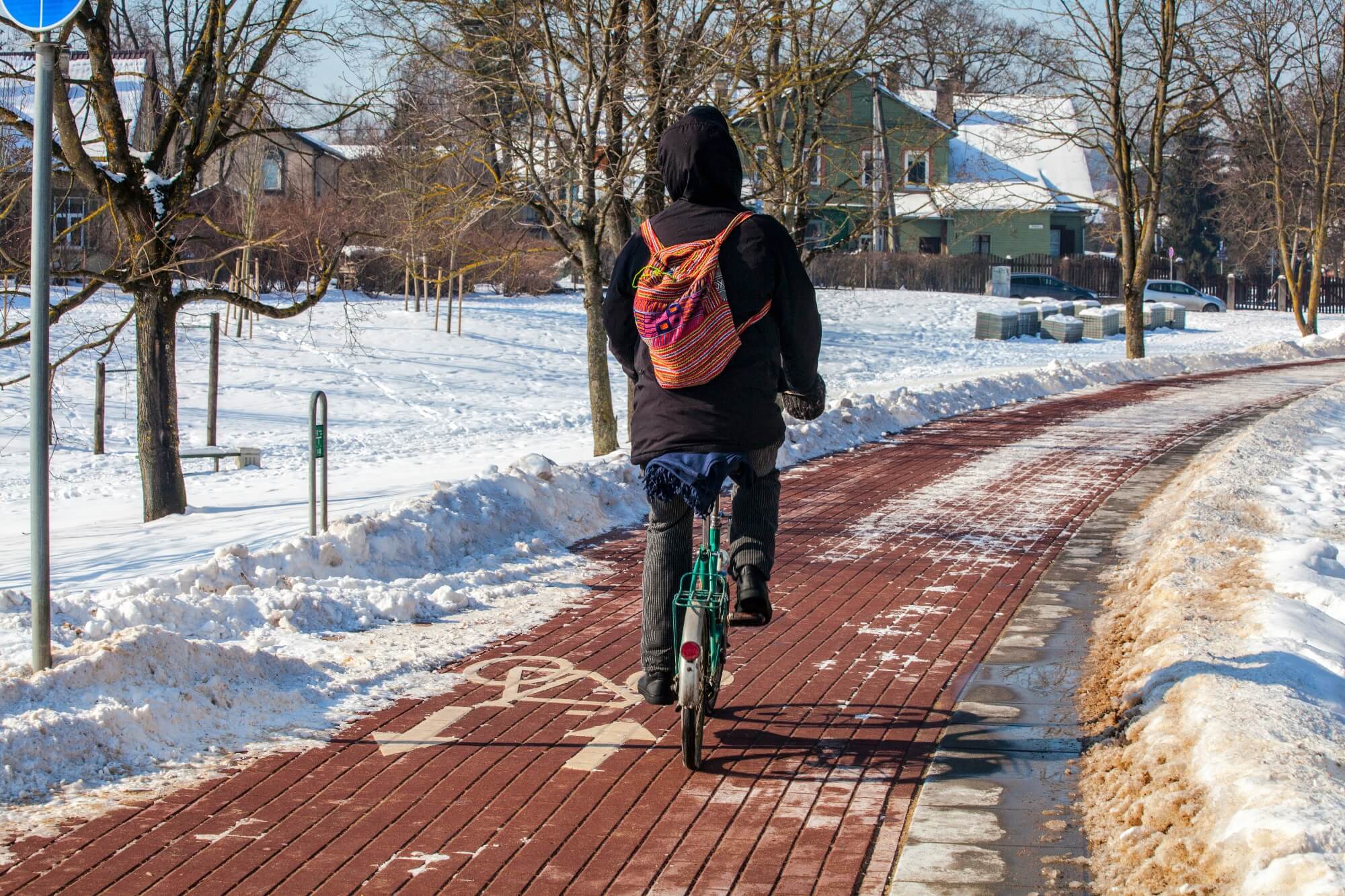 Winterdienst auf Radwegen