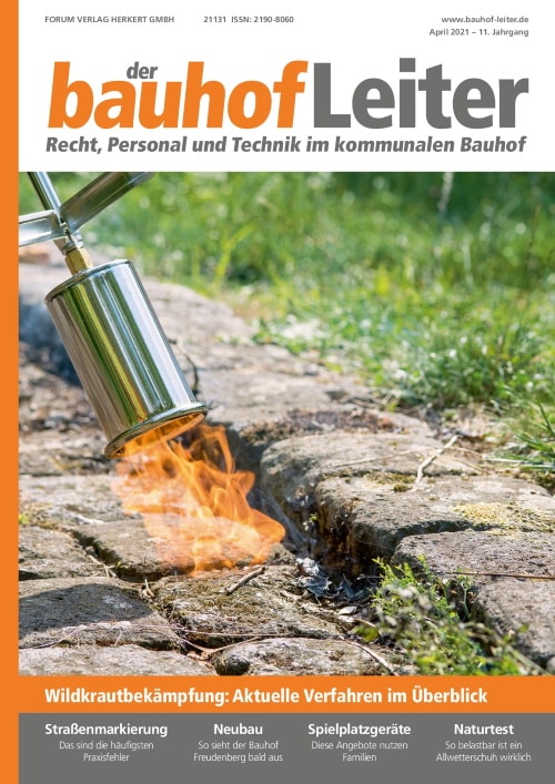 Ausgabe April 2021 Wildkrautbekämpfung