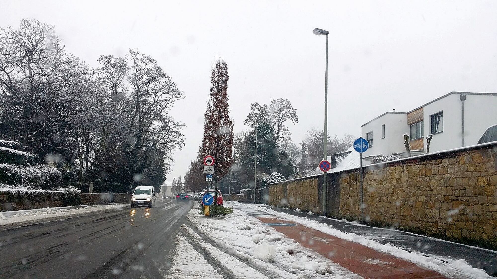 Winterdienst auf Radwegen