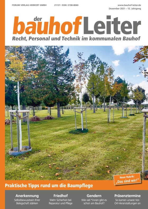 Ausgabe Dezember 2021 Baumpflege