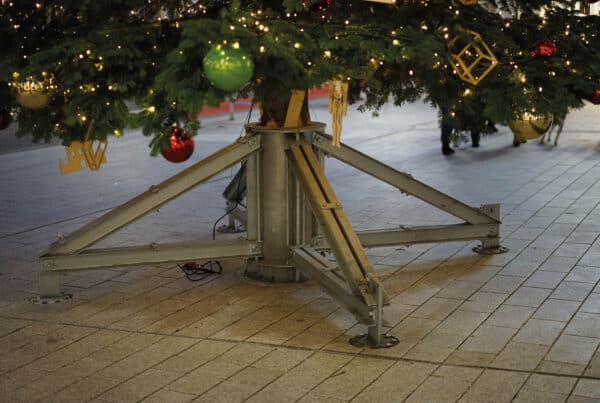 Weihnachtsbaumbefestigungen