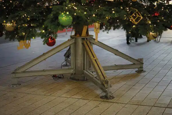 Weihnachtsbaumbefestigungen