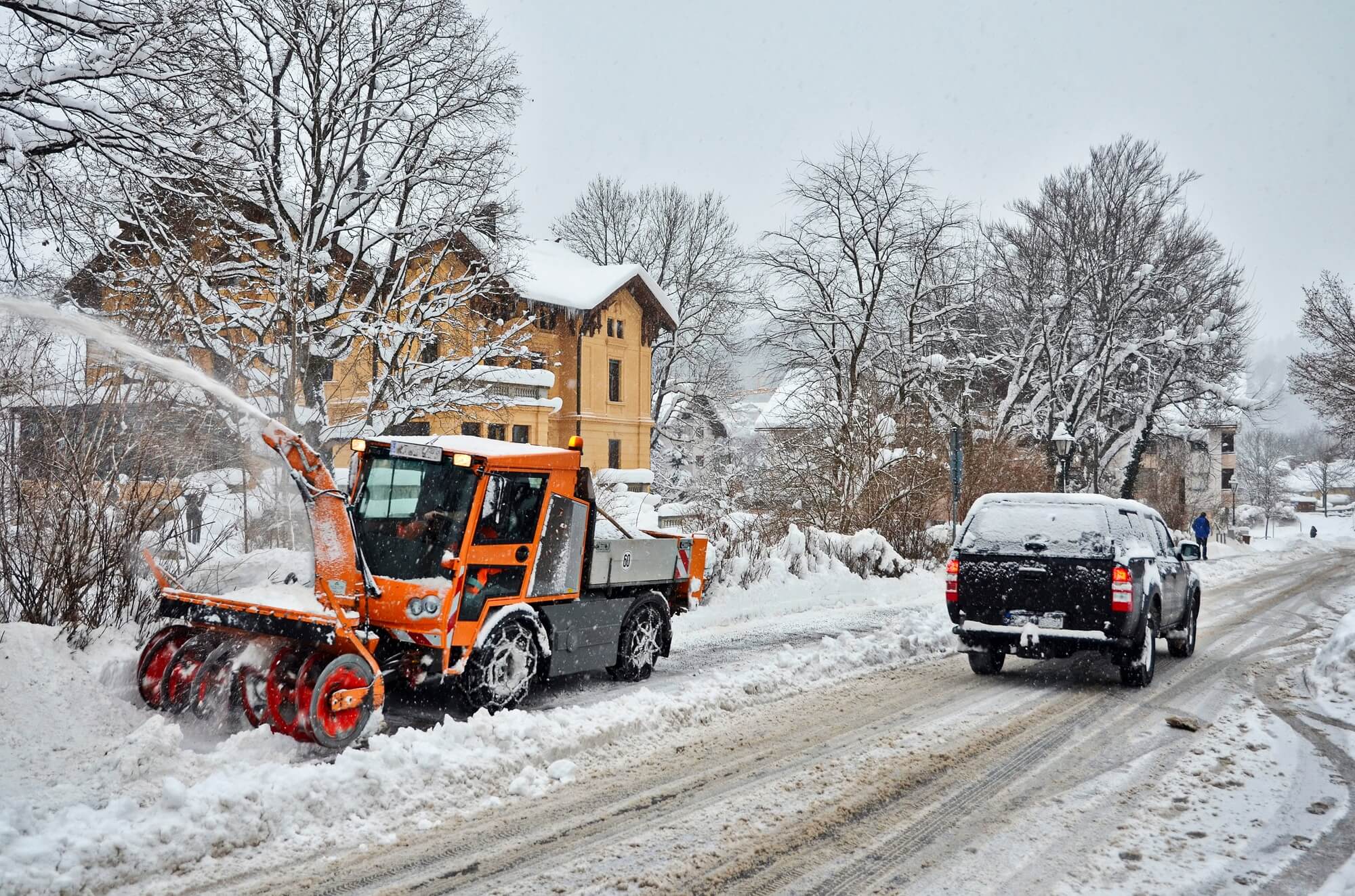 Eingeschränkter Winterdienst